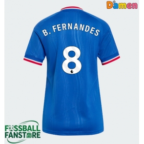 Manchester United Bruno Fernandes #8 Replik Auswärtstrikot Damen 2026-27 Kurzarm